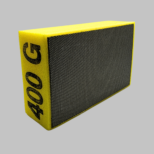 yellow KGS Diamond 400 Grit Hand Pad